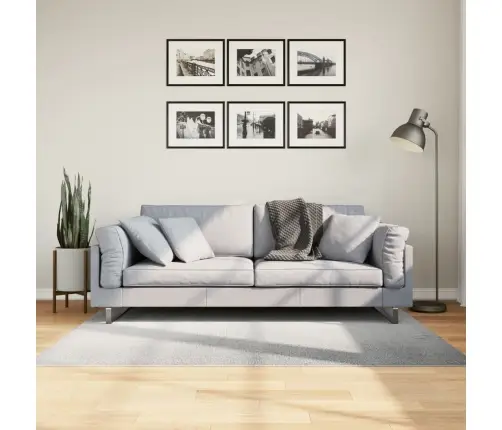 Paklājs Iza, Īsa Spalva, Skandināvu Stils, Pelēks, 120X170 Cm Vidaxl