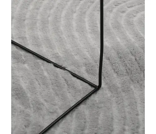 Kilimas Iza, Pilkas, 140X200cm Trumpi Šereliai