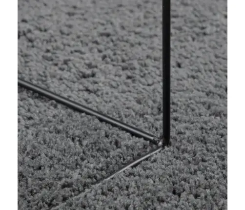 Paklājs Oviedo, Īsa Spalva, Mīksts, Antracītpelēks, 60X110 Cm Vidaxl