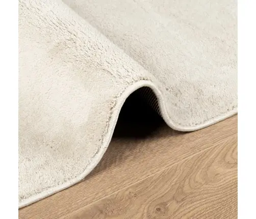 Paklājs Oviedo, Īsa Spalva, Bēšs, 120X170 Cm Vidaxl