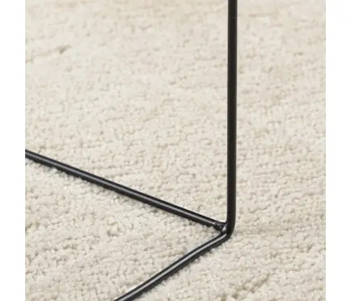 Paklājs Oviedo, Īsa Spalva, Bēšs, 200X200 Cm Vidaxl