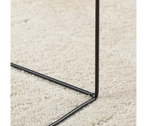 Paklājs Oviedo, Īsa Spalva, Bēšs, Ø 200 Cm Vidaxl