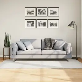 Kilimas Oviedo, Kreminės Spalvos, 100X200cm Trumpi Šereliai Kilimas Oviedo, Kreminės Spalvos, 100X200cm Trumpi Šereliai