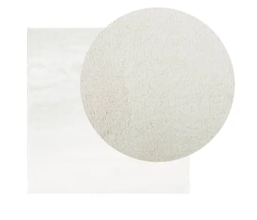 Vaip "Oviedo" Lühikese Narmaga, Kreemjas, 120 X 120 Cm Vaip "Oviedo" Lühikese Narmaga, Kreemjas, 120 X 120 Cm