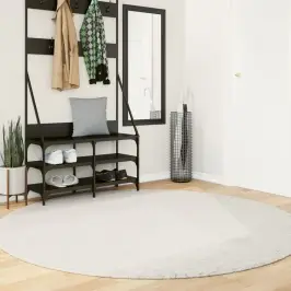Vaip "Oviedo" Lühikese Narmaga, Kreemjas, Ø200 Cm