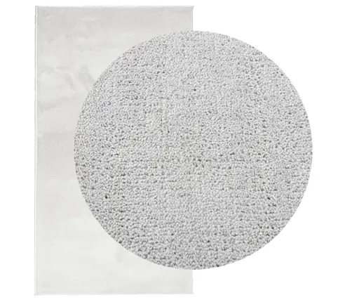 Paklājs Oviedo, Īsa Spalva, Pelēks, 80X150 Cm Vidaxl