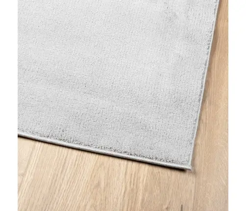 Paklājs Oviedo, Īsa Spalva, Pelēks, 80X150 Cm Vidaxl