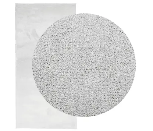 Paklājs Oviedo, Īsa Spalva, Pelēks, 100X200 Cm Vidaxl