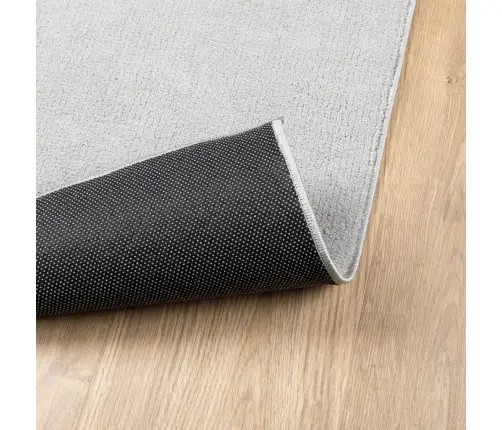 Paklājs Oviedo, Īsa Spalva, Pelēks, 120X170 Cm Vidaxl