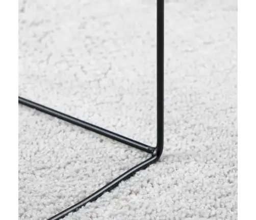 Paklājs Oviedo, Īsa Spalva, Pelēks, 120X170 Cm Vidaxl