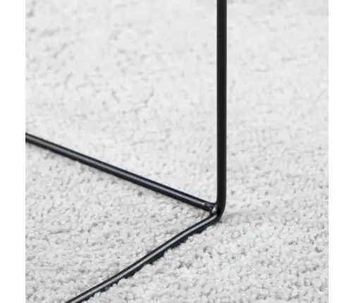 Paklājs Oviedo, Īsa Spalva, Pelēks, 200X280 Cm Vidaxl