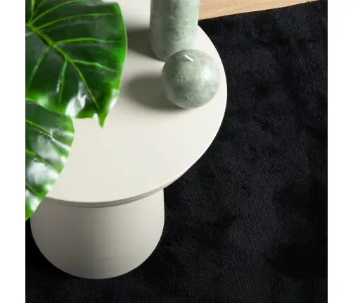 Vaip "Oviedo" Lühikese Narmaga, Must, 60 X 110 Cm