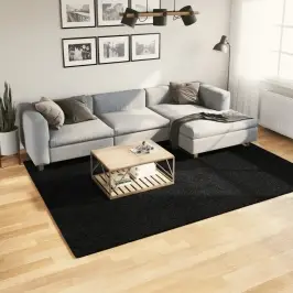 Paklājs Oviedo, Īsa Spalva, Melns, 200X280 Cm Vidaxl Paklājs Oviedo, Īsa Spalva, Melns, 200X280 Cm Vidaxl