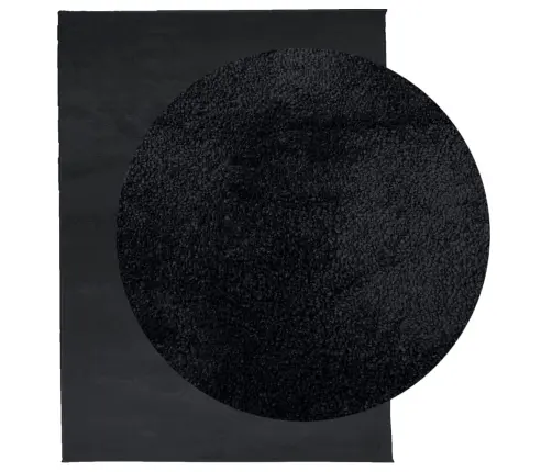 Paklājs Oviedo, Īsa Spalva, Melns, 240X340 Cm Vidaxl
