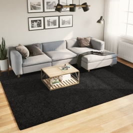 Paklājs Oviedo, Īsa Spalva, Melns, 240X340 Cm Vidaxl