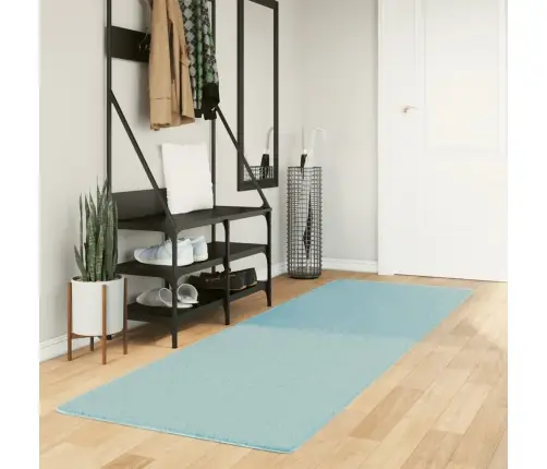 Paklājs Oviedo, Īsa Spalva, Mīksts, Zaļš, 80X250 Cm Vidaxl