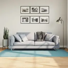 Paklājs Oviedo, Īsa Spalva, Mīksts, Zaļš, 100X200 Cm Vidaxl