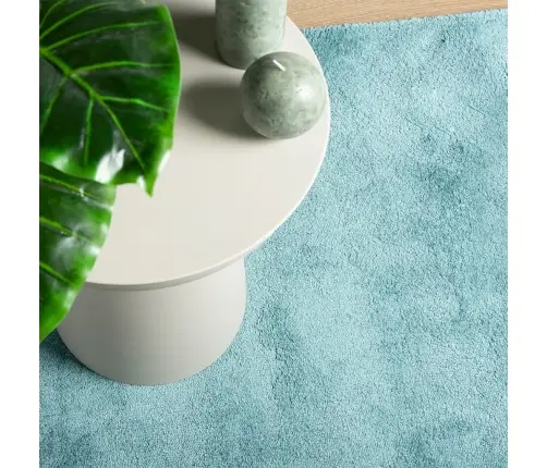 Paklājs Oviedo, Īsa Spalva, Mīksts, Zaļš, 160X160 Cm Vidaxl