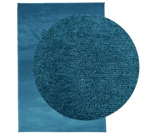 Paklājs Oviedo, Īsa Spalva, Mīksts, Tirkīzzils, 200X280 Cm Vidaxl