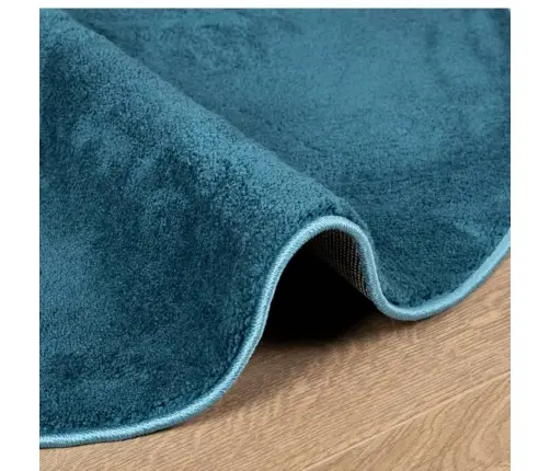 Vaip "Oviedo" Lühikese Narmga Türkiis Ø 160 Cm