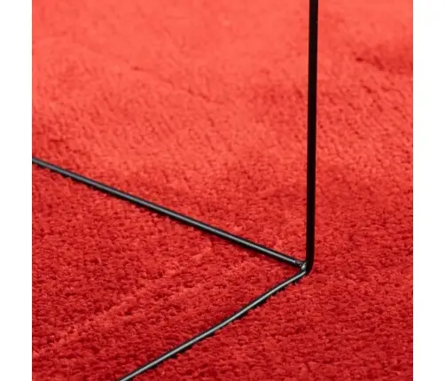 Paklājs Oviedo, Īsa Spalva, Sarkans, 140X200 Cm Vidaxl Paklājs Oviedo, Īsa Spalva, Sarkans, 140X200 Cm Vidaxl