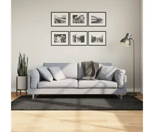 Kilimas Istan, Antracito, 100X200cm Blizgus, Aukšti Šereliai