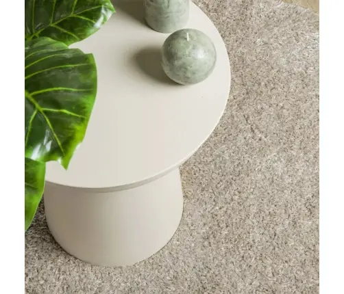 Paklājs Istan, Gara Spalva, Spīdīgi Bēšs, Ø 80 Cm Vidaxl Paklājs Istan, Gara Spalva, Spīdīgi Bēšs, Ø 80 Cm Vidaxl