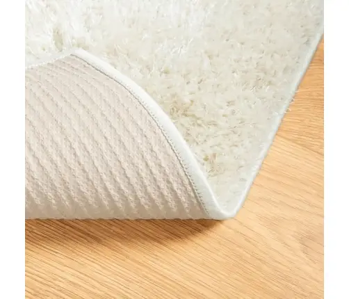 Paklājs Istan, Gara Spalva, Spīdīgi Krēmkrāsas, 140X200 Cm Vidaxl