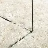 Paklājs Istan, Gara Spalva, Spīdīgi Krēmkrāsas, Ø 80 Cm Vidaxl