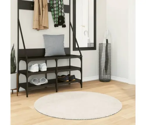 Paklājs Istan, Gara Spalva, Spīdīgi Krēmkrāsas, Ø 100 Cm Vidaxl Paklājs Istan, Gara Spalva, Spīdīgi Krēmkrāsas, Ø 100 Cm Vidaxl