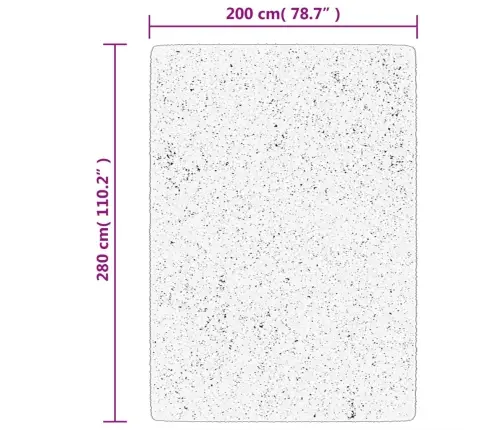 Kilimas Istan, Pilkas, 200X280cm Blizgus, Aukšti Šereliai