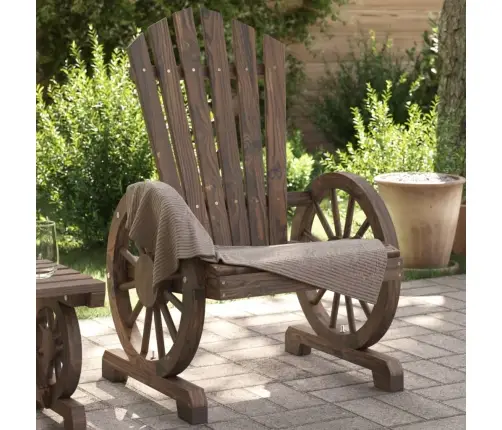 Dārza Adirondack Stila Krēsli, 4 Gab., Egles Masīvkoks Vidaxl