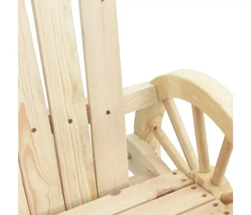 3-Osaline Aiamööbli Komplekt, Nulupuit