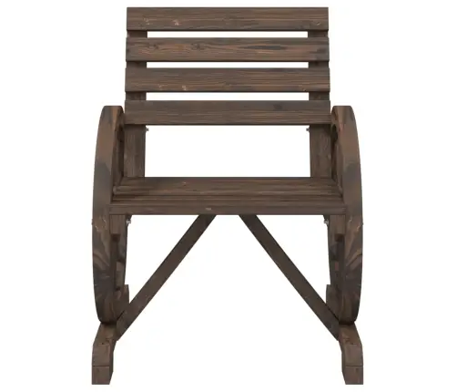 3-Daļīgs Dārza Atpūtas Mēbeļu Komplekts, Egles Masīvkoks Vidaxl