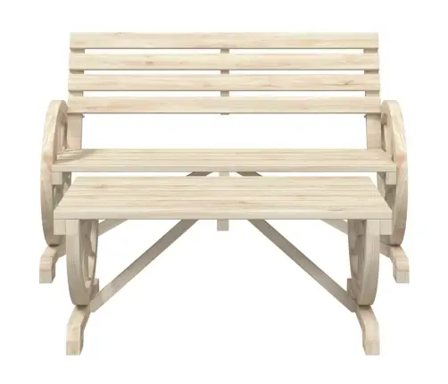 4-Daļīgs Dārza Atpūtas Mēbeļu Komplekts, Egles Masīvkoks Vidaxl