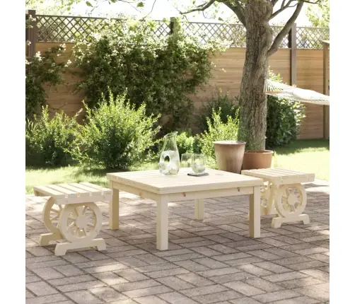 Dārza Kājsoliņi, 2 Gab., Egles Masīvkoks Vidaxl