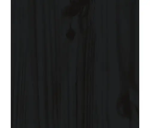 Dīvāngulta, Melna, 80X200 Cm, Priedes Masīvkoks Vidaxl