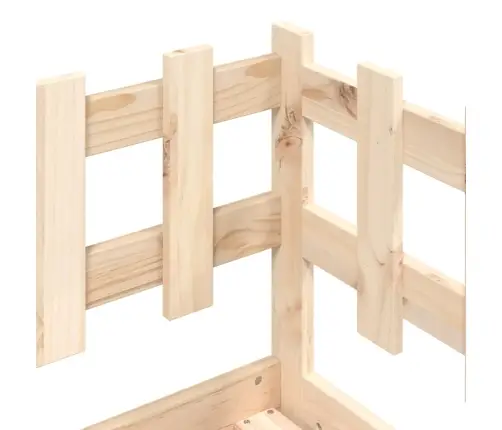 Lova Be Čiužinio, 90X190cm Pušies Medienos Masyvas