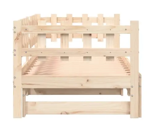 Väljatõmmatav Päevavoodi, 2 X (90X200) cm Männipuit