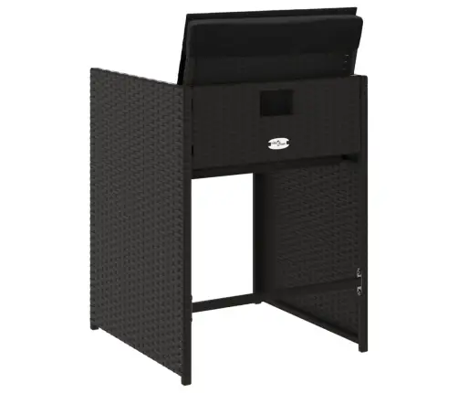 Aiatoolid Patjadega 4 Tk, Must, Polürotang