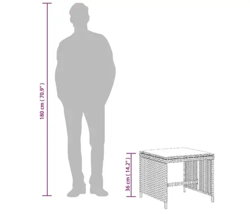 Aiatoolid Koos Istmepatjadega 4 Tk, Must, Polürotang