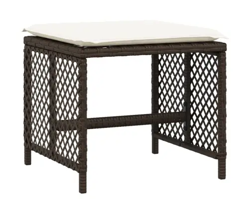 Aiatoolid Koos Istmepatjadega 4 Tk, Pruun, Polürotang