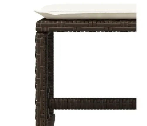 Aiatoolid Koos Istmepatjadega 4 Tk, Pruun, Polürotang