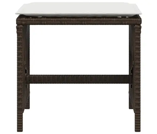 Aiatoolid Koos Istmepatjadega 4 Tk, Pruun, Polürotang