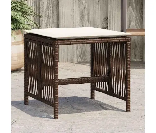 Aiatoolid Koos Istmepatjadega 4 Tk, Pruun, Polürotang