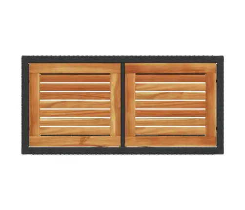 Bistro Komplektas Su Pagalvėlėmis, 3 Dalių, Juodas, Poliratanas