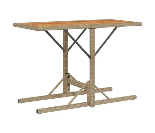 3-Osaline Bistrookomplekt Patjadega, Beež, Polürotang