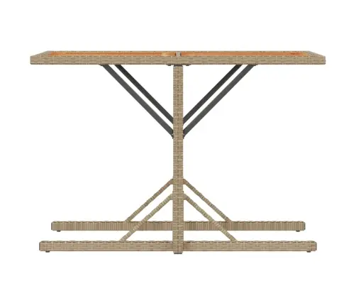 3-Osaline Bistrookomplekt Patjadega, Beež, Polürotang