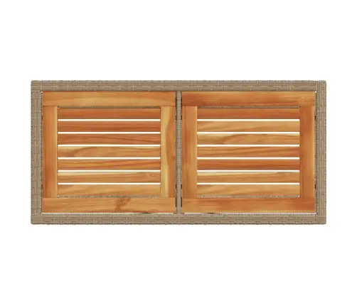 3-Osaline Bistrookomplekt Patjadega, Beež, Polürotang