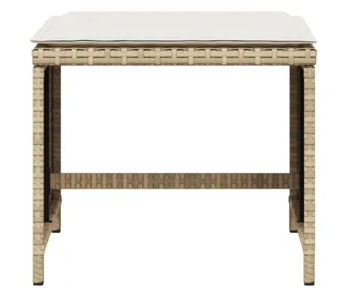 5-Osaline Aiamööbli Komplekt Patjadega, Beež, Polürotang